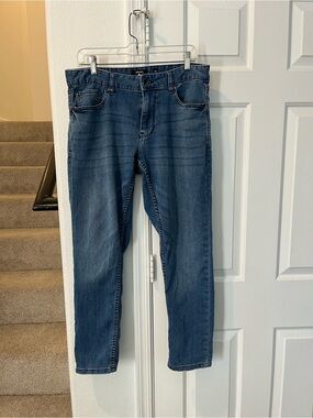 Slim Straight Men's Jeans in Light Blue